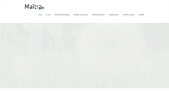 Desktop Screenshot of maitra.pl